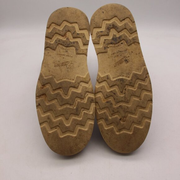 Danner Bull Run Men's Size 10 EE Brown Leather Soft Toe Wedge Work Boots 15556 - Picture 8 of 9